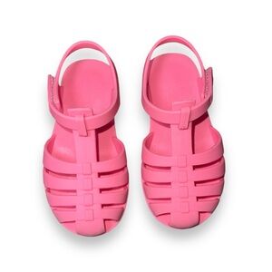 Rubberized Caged Sandals